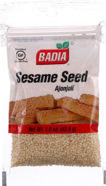 Badia, Sesame Seed Cello, 1.5 Oz, (Pack Of 12)