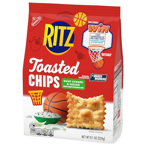 Mondelez Global Sour Cream and Onion Ritz Toasted Chips (229 g)