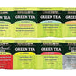 Bigelow Tea Green Tea Assortment, Individually Wrapped Tea Bags With Classic, Decaffeinated, Mint, Peach, Constant Comment, Lemo