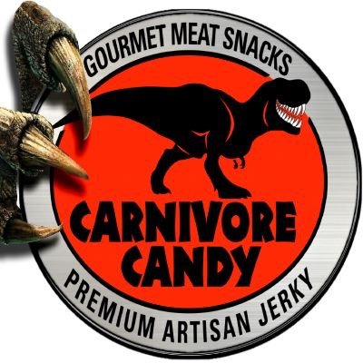 Carnivore Candy Beef Jerky Three Pack - Sweet and Spicy Flavor, 3oz Bags (Pack of 3)