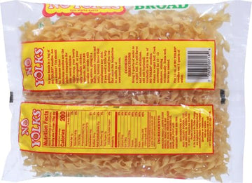 No Yolks Broad Noodles, 12 oz Bag