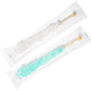 Classic Rock Candy Sticks, Sugar Rock Crystal Lollipops, Individually Wrapped (Pack Of 18, Baby Boy (Light Blue & White))