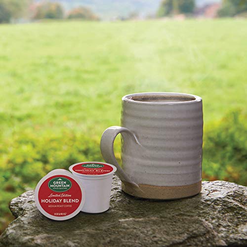 Green Mountain Coffee Roasters Holiday Blend, Keurig Single Serve K-Cup Pods, 72 Count (6 Packs of 12)