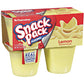 Hunts Snack Pack Pudding Lemon, 4 Cups, 3.25 oz Each, 2-Packs
