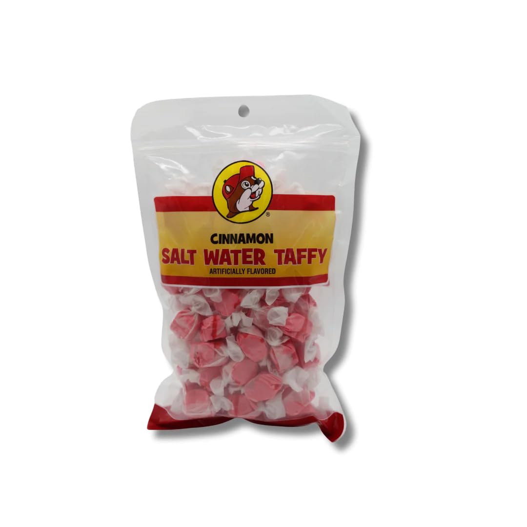 Buc-ees Taffy Candy – Chewy Salt Water Taffy Mix, 12 oz Bag – Fruity Flavors for Piñatas & Easter Baskets