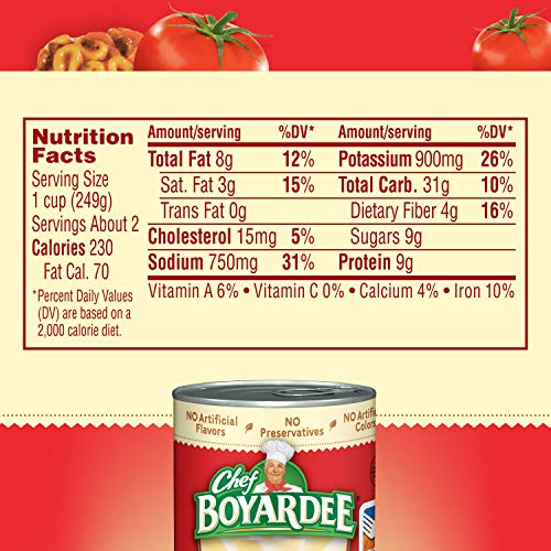 Chef Boyardee Lasagna, 15 oz, 12 Pack