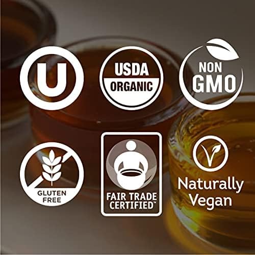 Wholesome Sweeteners 23.5-Ounce Organic Raw Blue Agave Nectar, Fair Trade, 100% Pure, Non GMO, Gluten Free & Vegan, 1 Pack