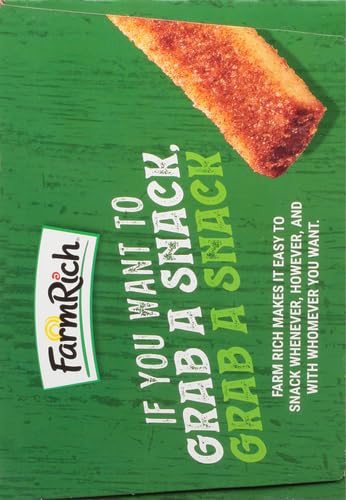 Farm Rich Cinnamon French Toast Sticks Sprinkled With Cinnamon, Easy Breakfast, 48 oz