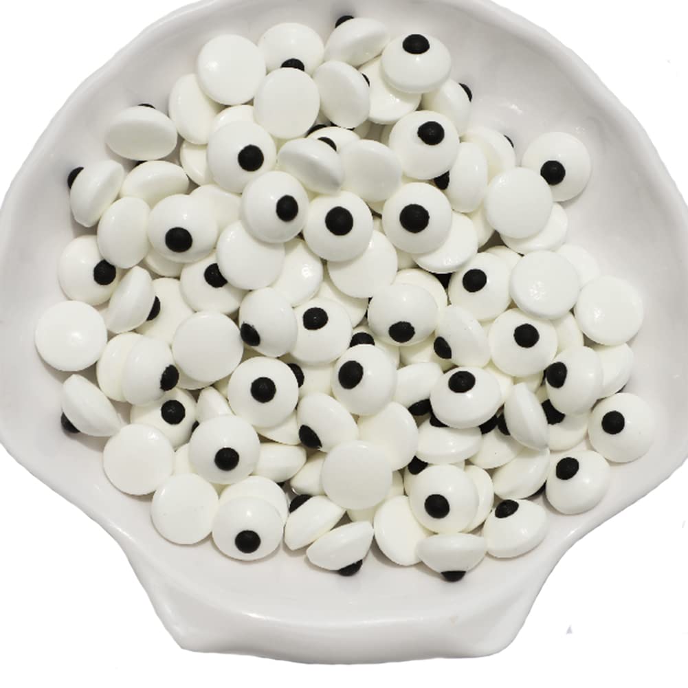 Eastron Edible Small Candy Eyeballs Eyes Cake Cupcake Toppers Cookie Decorations Dessert Sprinkles For Halloween Christmas Birth