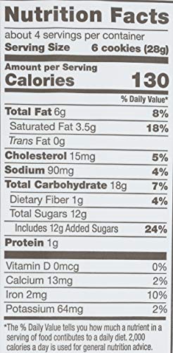 Thinsters Brownie Batter Cookies, Oven-Baked With Real Butter & Sugar, Non-Gmo, No Artificial Ingredients, Corn Syrup, Or Processed Oils, 4 Oz (Pack Of 1)