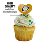 GRAPHICS & MORE Cupcake Picks Set of 6, Acrylic, Georgia Southwestern State University