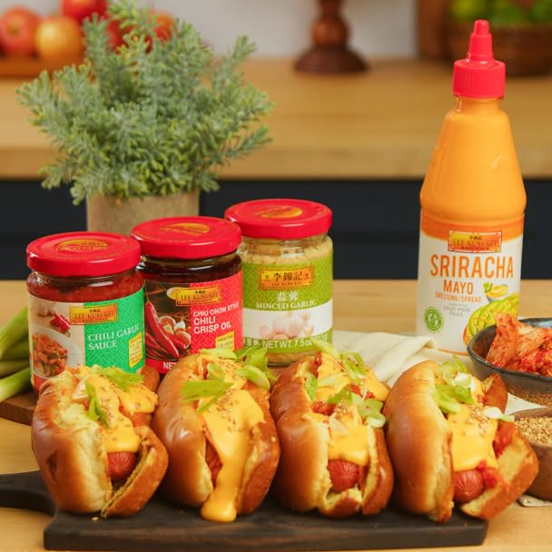 Lee Kum Kee Sriracha Mayo, Made With Cage Free Eggs, 15 Fluid Ounces (Pack Of 6)