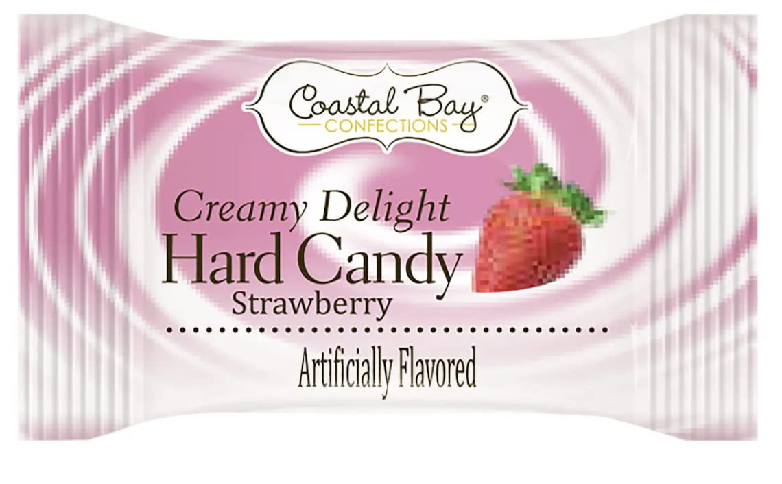 Coastal Bay Creamy Delight Hard Candy 6 Oz Bag (2 Bags 12 Oz Total)
