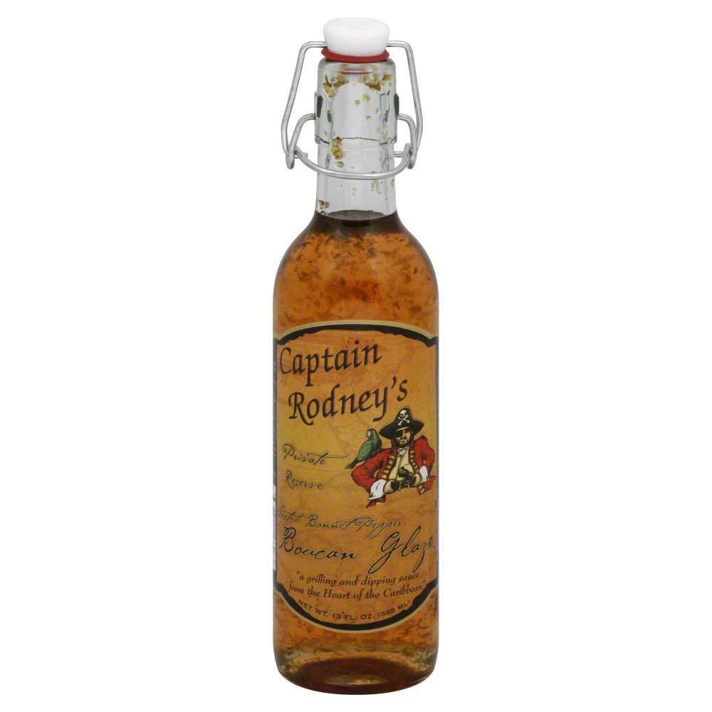 Captain Rodneys Glaze Boucan Pepper, 13 Oz