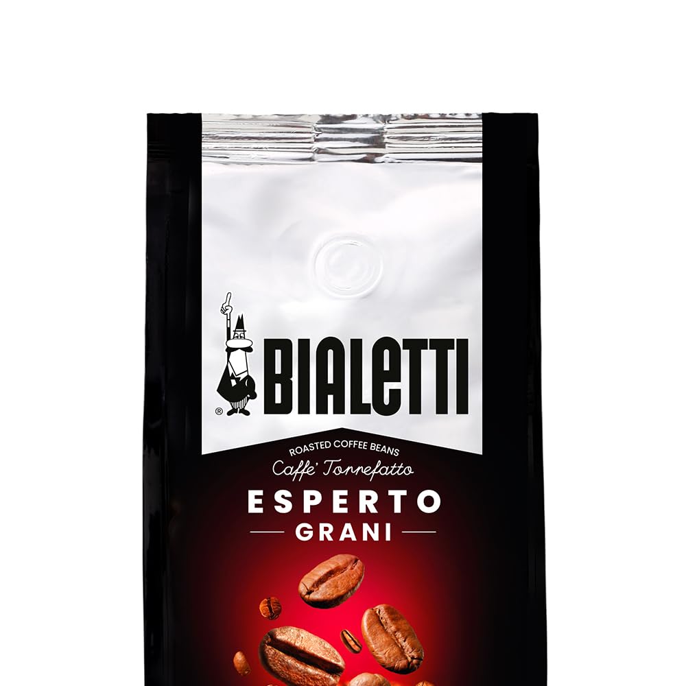 Bialetti Esperto Grani Coffee Beans, Classic Flavor, 500g (17.64 oz), Model 096080333