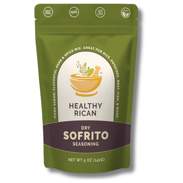 Healthy Rican Sofrito Spice Herb Seasoning Mix - Non-GMO, Gluten-Free, Low Sodium - 5 Ounce