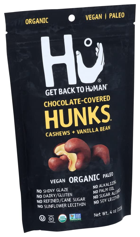 Hu Kitchen Chocolate Covered Cashews, 4 Oz