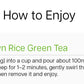 Damtuh Korean Brown Rice Green Tea Genmaicha Tea 150 Tea Bag (Pack Of 1)
