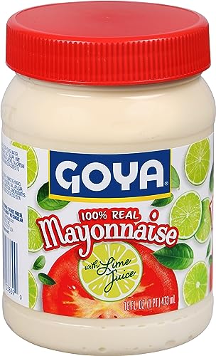 Goya Foods Mayonnaise With Lime, 16 Ounce (Pack Of 12)