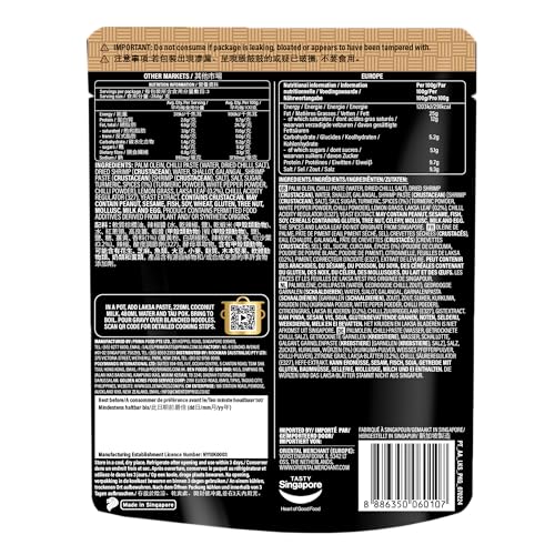 Prima Taste Laksa Paste, 1 Pack, 80G