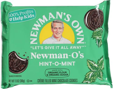 Newmans Own Organics Cookie O Mint Creme, 13 oz
