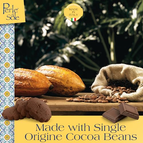 Perle di Sole Chocolate Shortbread Cookies — Italian Biscotti