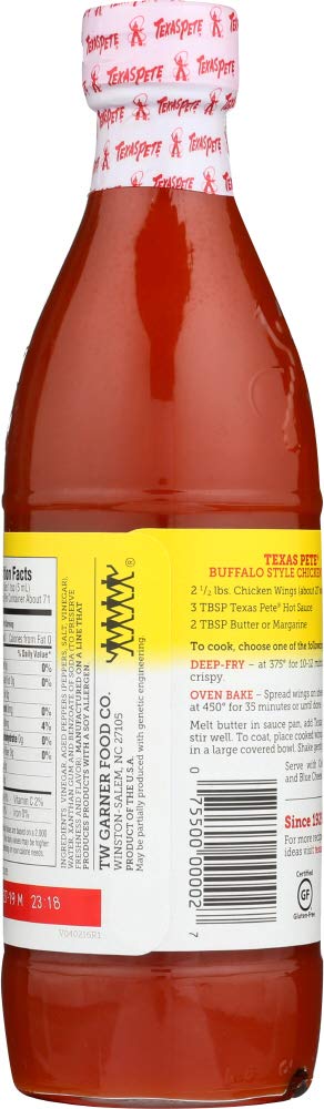 Texas Pete Original Hot Sauce (Pack Of 3) Large 12 Oz Bottles By Texas Pete