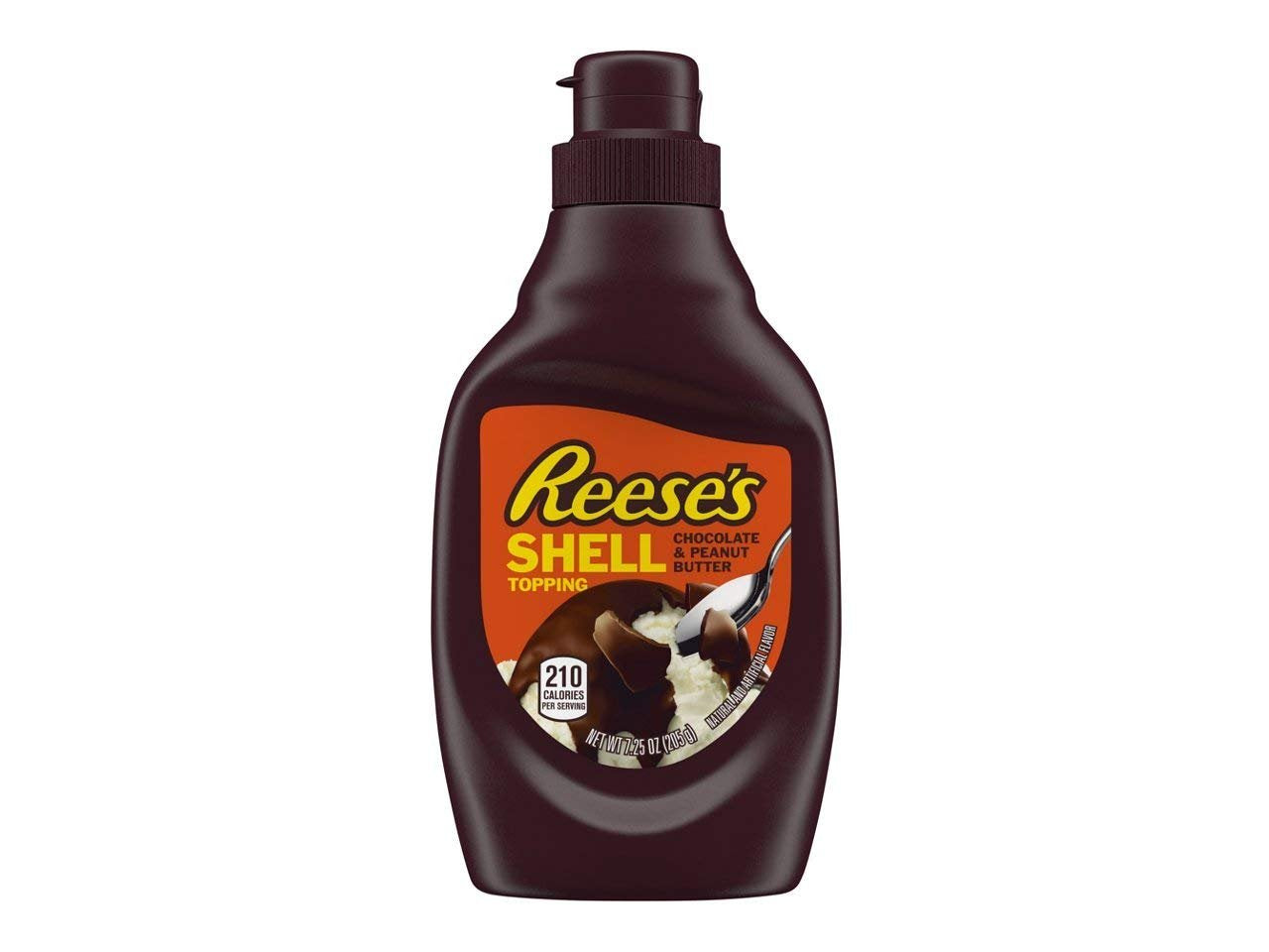 Reese'S Peanut Butter Shell Topping, 7.25-Ounce Bottle