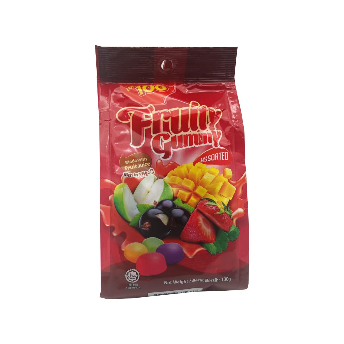 Cocoaland Lot 100 Gummy 150G (628Mart) (Assorted, 1 Pack)