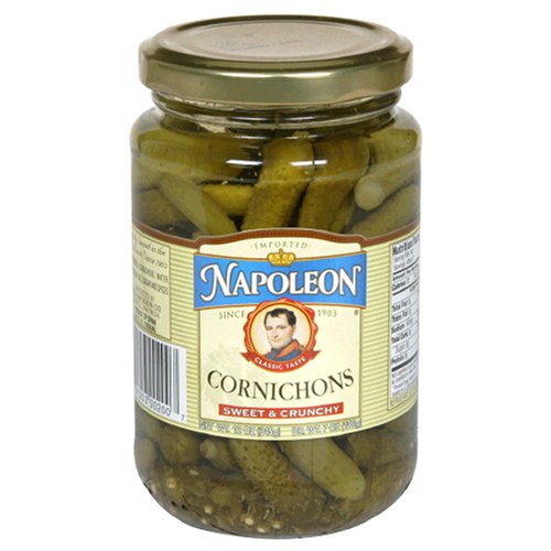 Napoleon Cornichons, 16-Ounce Cans (Pack of 6)