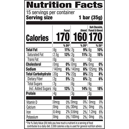 Nature Valley Granola Bars, Sweet And Salty Nut, Variety Pack, 15 Bars, 18 Oz