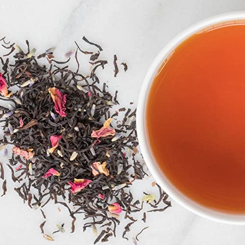 Smith Teamaker Black Lavender No. 14, Caffeinated, Sugar-Free, Sustainably Grown Full Leaf Black Tea Bags, 15 Sachets, 1.32Oz Each
