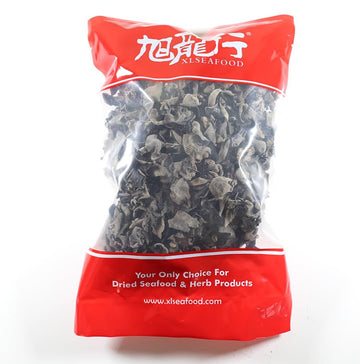 Xlseafood Nature Dried Black Fungus Woodear Mushrooms From Northeast China 8Oz   8 (0.5)