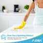Aidea Microfiber Cleaning Cloths White-24Pk, Absorbent Cleaning Rags, Lint-Free, Scratch-Free, Streak-Free Wash Cloths, Microfib