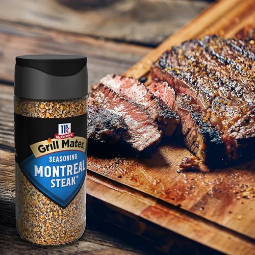 McCormick Grill Mates Seasoning, Montreal Steak, No MSG Added, Gluten Free, No Artificial Flavors, For Transforming Everyday Cut