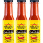 Mexico Lindo Chile de Arbol Hot Sauce Ingredients | 12,190 Scoville Level | Classic Flavor | 5 Fl Oz Bottles (Pack of 3)