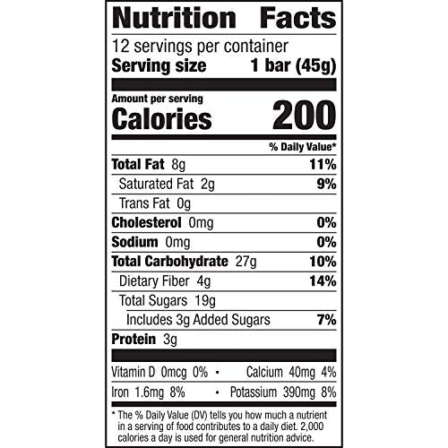 Larabar Banana Chocolate Chip  Gluten Free Vegan Fruit & Nut Bars  12 ct