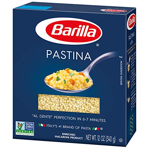 Barilla Pastina Pasta, 12-Ounce (Pack Of 8)