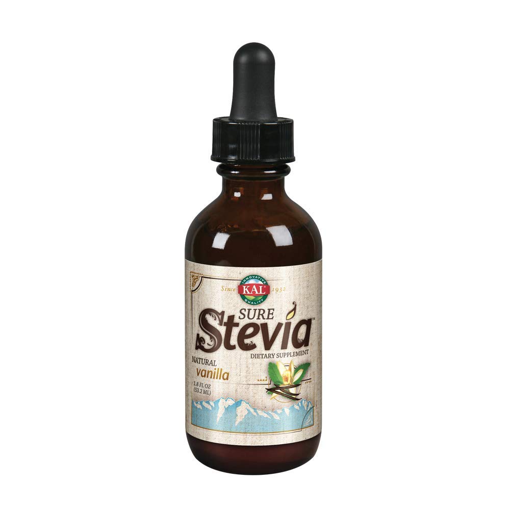 KAL Pure Stevia Extract, Vanilla Flavor, 1.8 Fl Oz, Model 021245642954