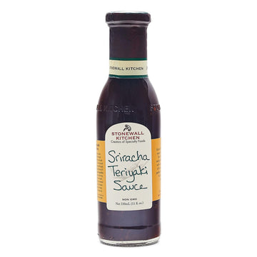 Stonewall Kitchen Sriracha Teriyaki Sauce, 11 Fl Oz, Brown, Model 0711381317556