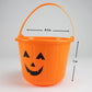 Halloween Candy Pumpkin Bucket Gift (50Ct) Snacks Box Basket Candies Kids Children Mature-Themeds Cookies Food Variety Pack Bundle Mixed Bulk Sampler Girls Boys Guys Men Women Boyfriend Girlfriend College Student