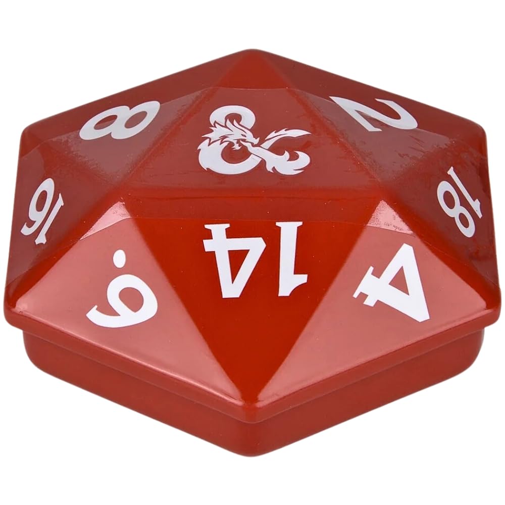 Rhode Island Novelty Boston America Dungeon And Dragons D&D Dnd D20 +1 Potion Sour Candy Collectible Tin - One (1) Tin - Sour Cherry Flavor