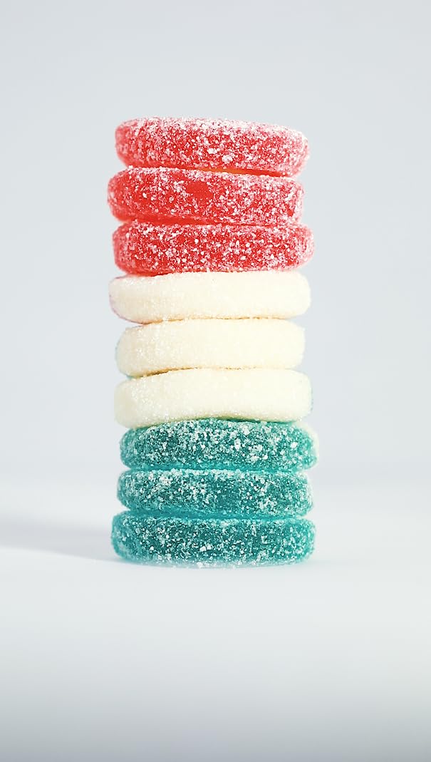 Albanese Worlds Best Gummi Freedom Rings | 4.5lbs of Candy | Gluten Free, Fat Free, Soft and Chewy Gummy Rings | Perfect for Pa