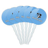 GRAPHICS & MORE Johns Hopkins University Cupcake Picks Set of 6 - Acrylic