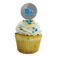 College Of Coastal Georgia Secondary Logo Cupcake Picks Toppers Decoration Set Of 6