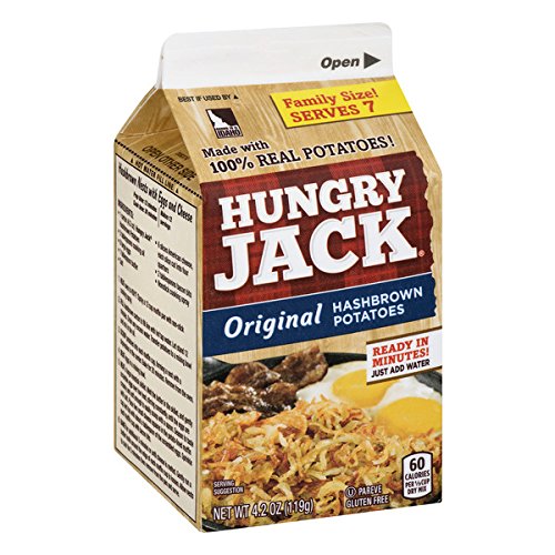 Hungry Jack Gluten Free Hash Browns, Original, 8 Count
