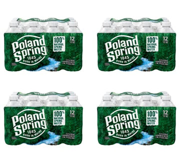 Poland Spring Water Case Bundles (12 Oz Case Of 12-4 Cases)