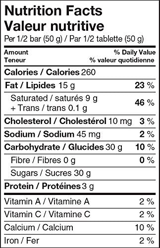 Toblerone White Chocolate, 100G (3.52 Oz.)