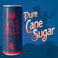 Wild Bills Original Cola Soda - Caffeine Free, Pure Cane Sugar, Vegan, Gluten Free, 12 Fl Oz, 12 Pack
