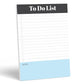 S&O 4 Pack Magnetic To Do List Notepad For Groceries, Task List & Schedule - Things To Do Notepad For Fridge - Daily To Do List